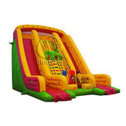 big inflatable slide